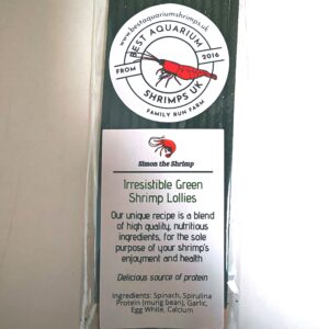 HIGH QUALITY SHRIMP LOLLIES IRRESISTIBLE GREEN