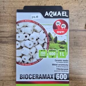 Aquael BioCeraMAX 600 – Biological Ceramic Filter Media 1L